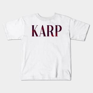 Karp - Simple Typography Style Kids T-Shirt